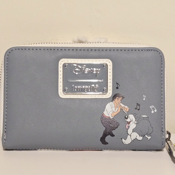 Loungefly Disney The Little Mermaid Max Cosplay Zip Around Wallet NWT - Picture 2 of 3